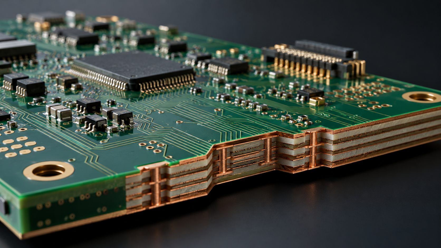 Multilayer PCB layout